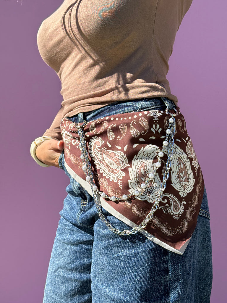 Bandana marrone Trend