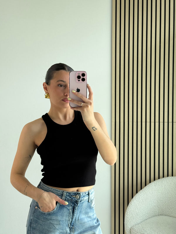 Canotta basic a costine