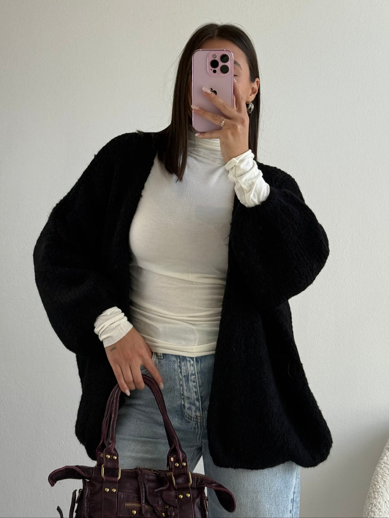 Cardigan in maglia