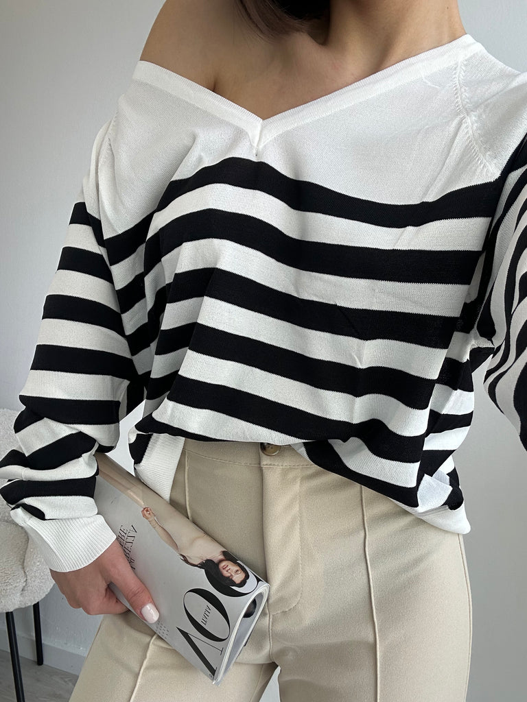 Pull a righe Paris