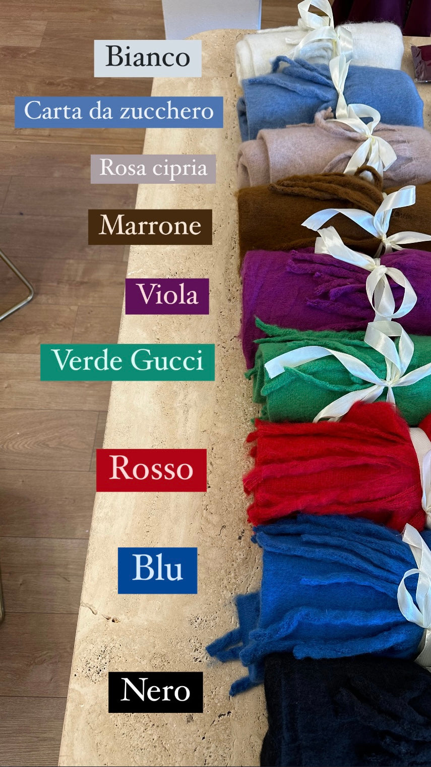 Sciarpa Frange 100% viscosa