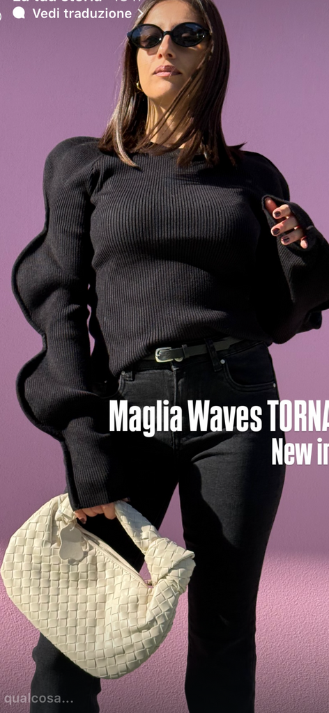 Maglia Waves nera