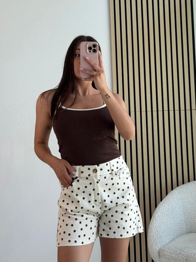 Pantaloncino Pois