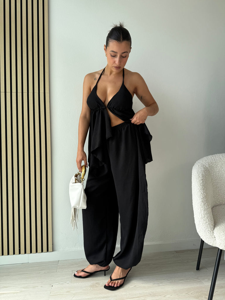 Completo pantalone e top Farfalla
