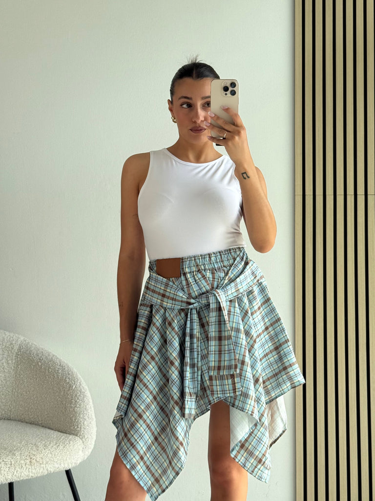 Gonna effetto camicia TREND