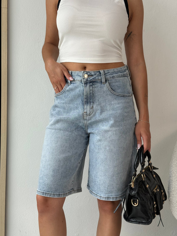 Bermuda di jeans