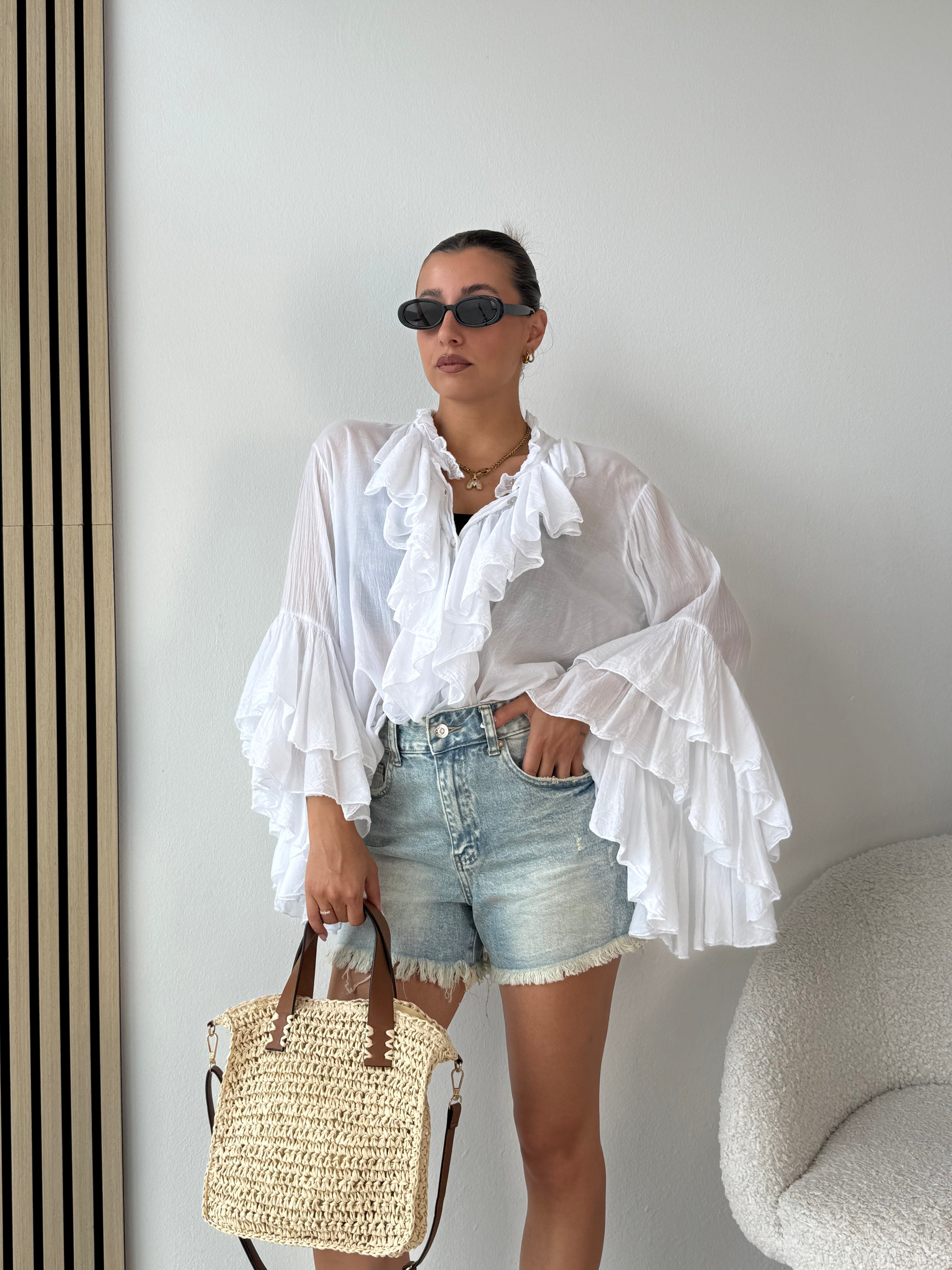 Camicia Rouge bianca