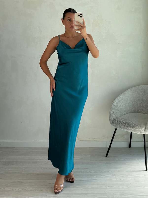 Abito lungo SATIN