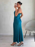 Abito lungo SATIN
