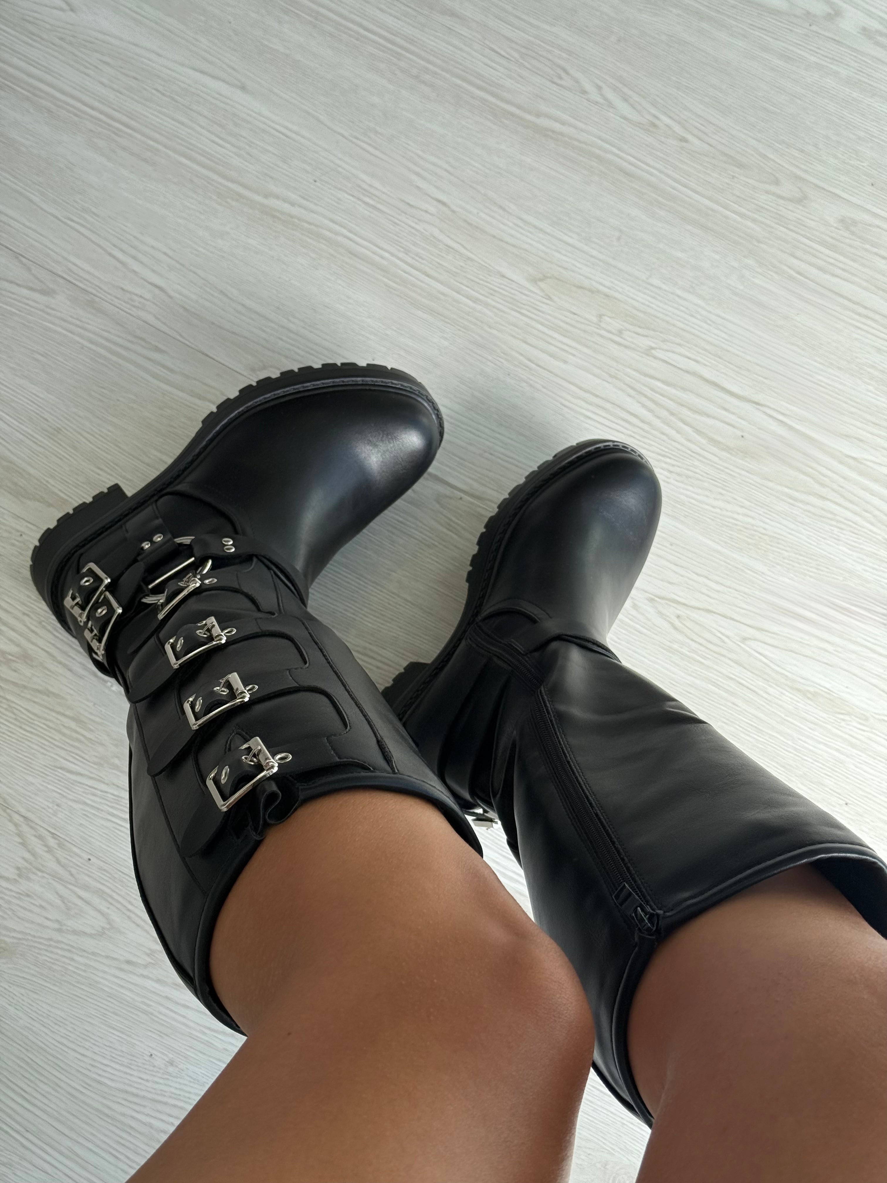 Stivale MIU nero
