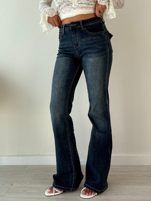 Jeans 2000s a zampa