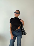 T-shirt in maglia Nuvola