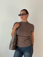T-shirt in maglia Nuvola