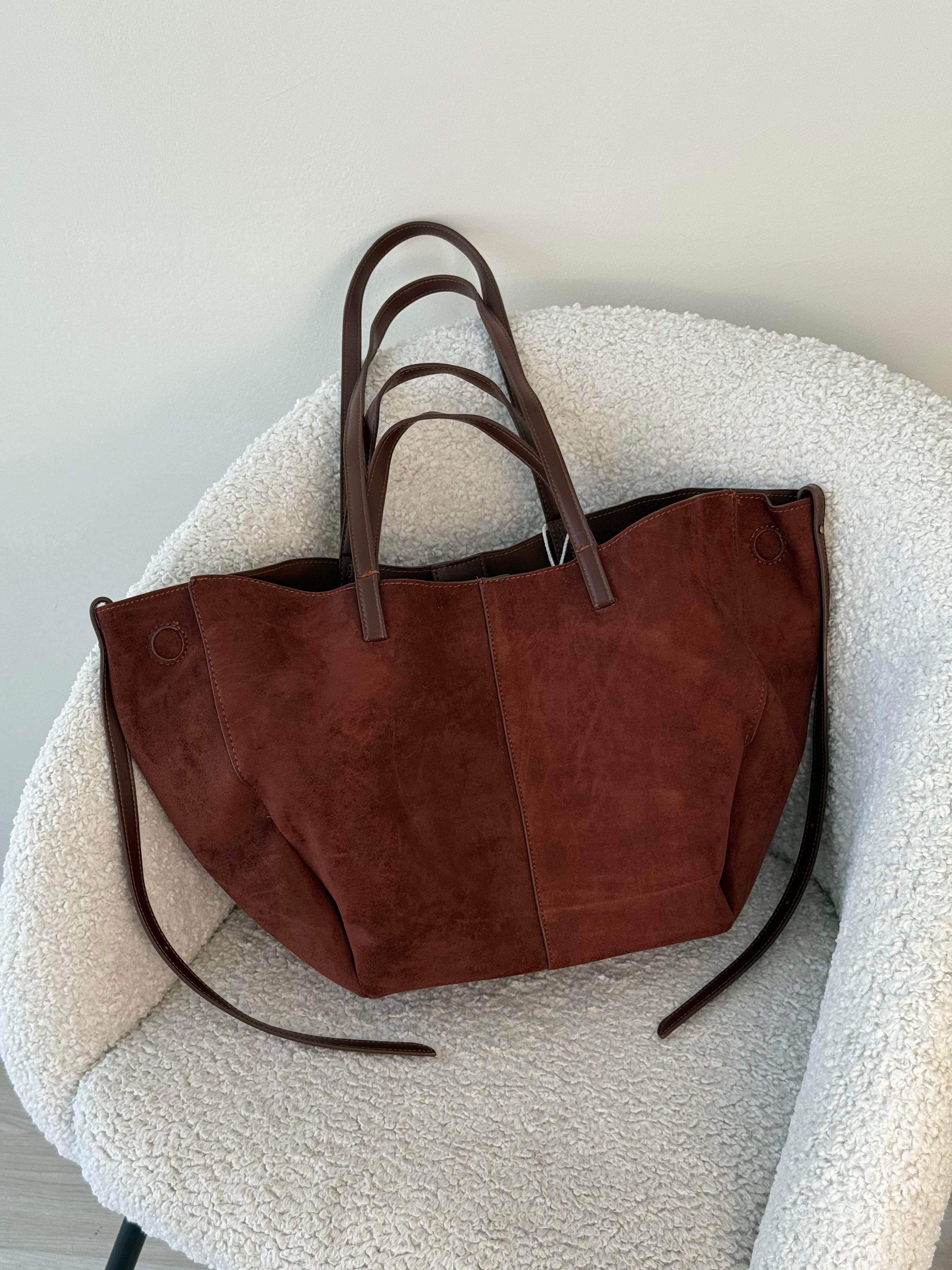 Borsa Polene Suede