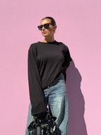 Maglia Longsleeve nera