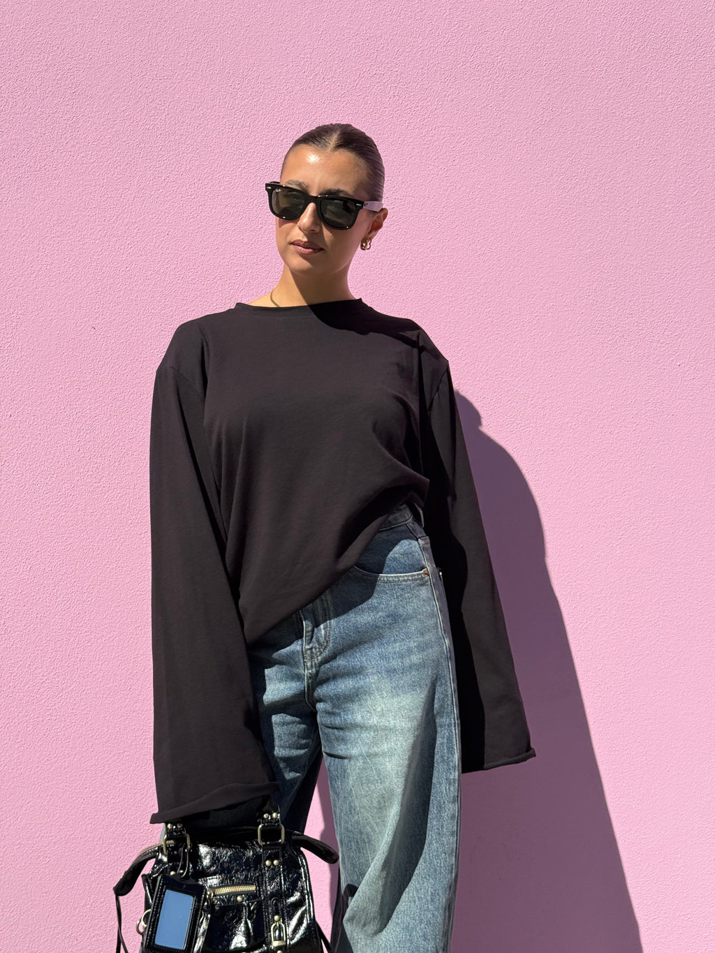 Maglia Longsleeve nera