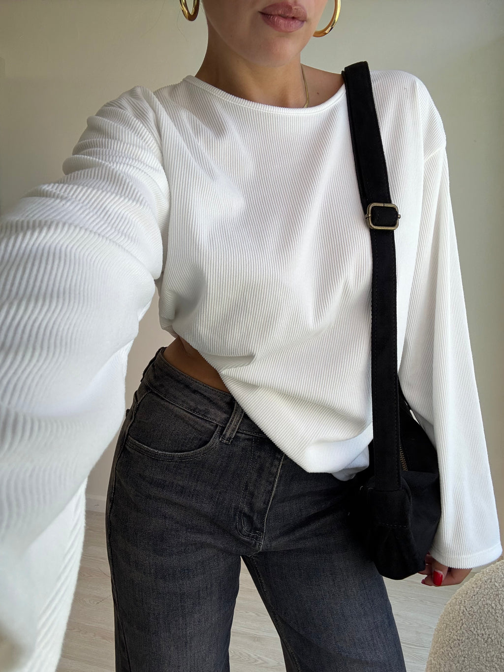Maglia Longsleeve in viscosa
