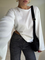 Maglia Longsleeve in viscosa