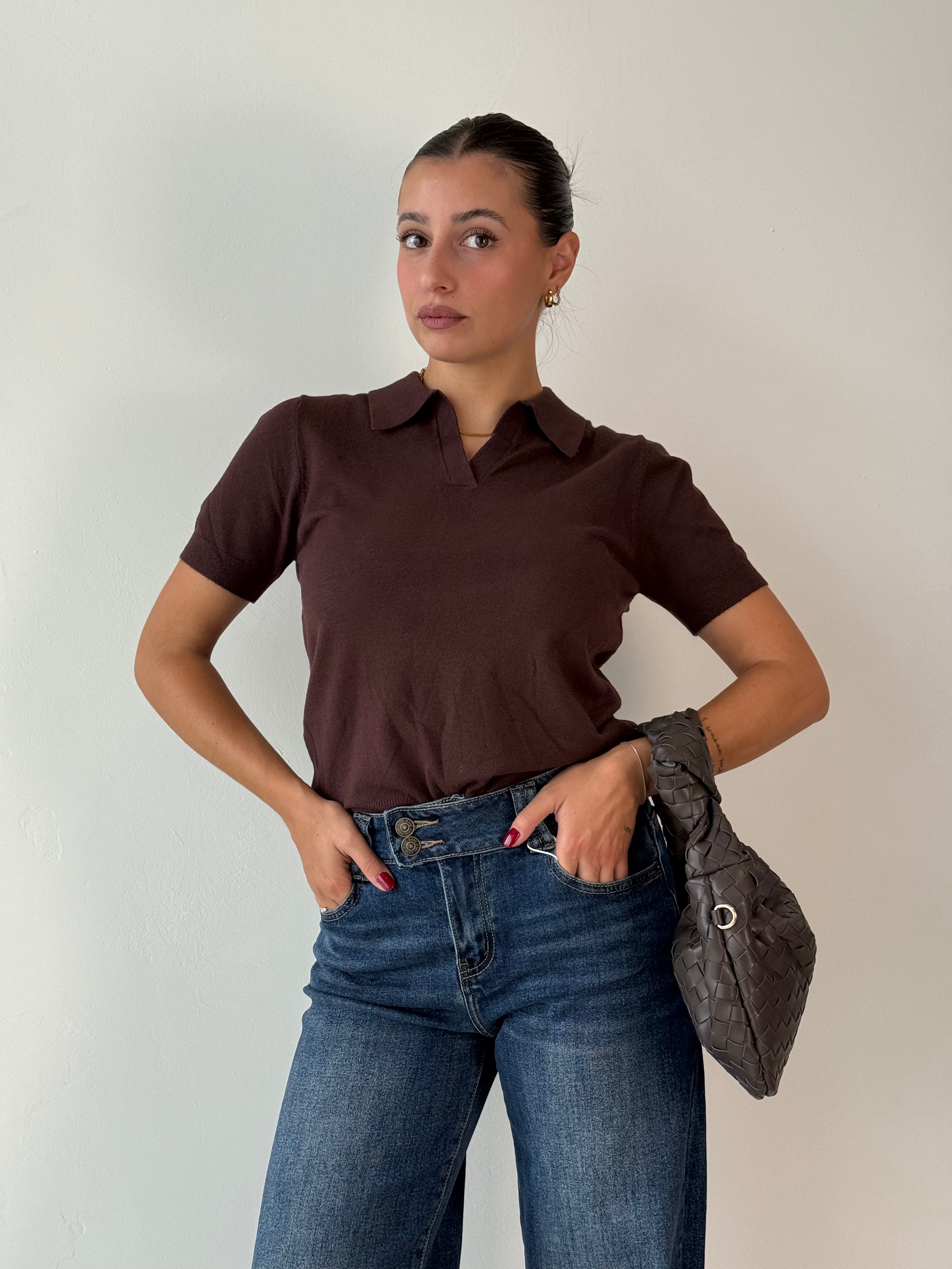 Polo in maglia