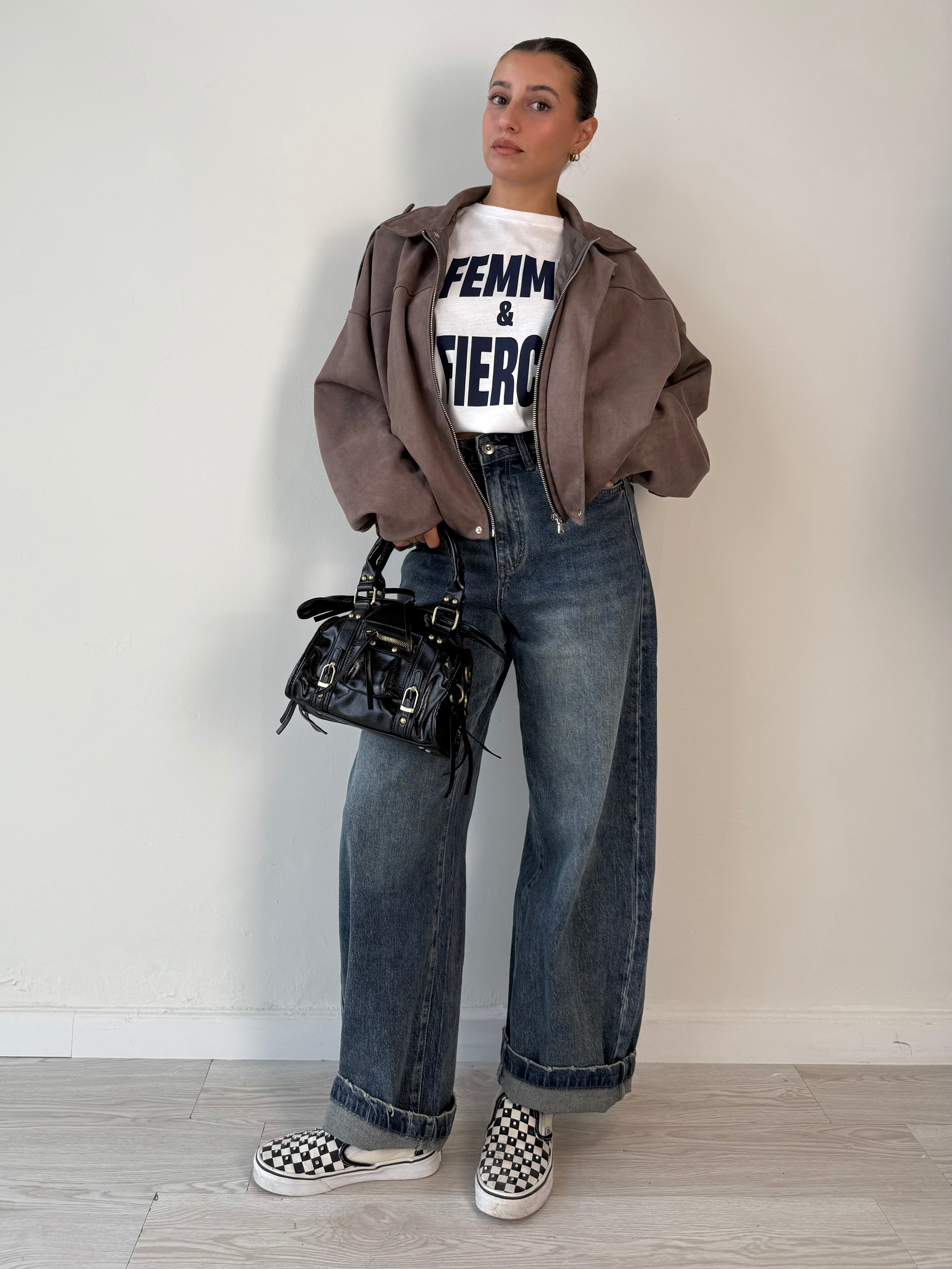 Bomber Suede TREND FANGO