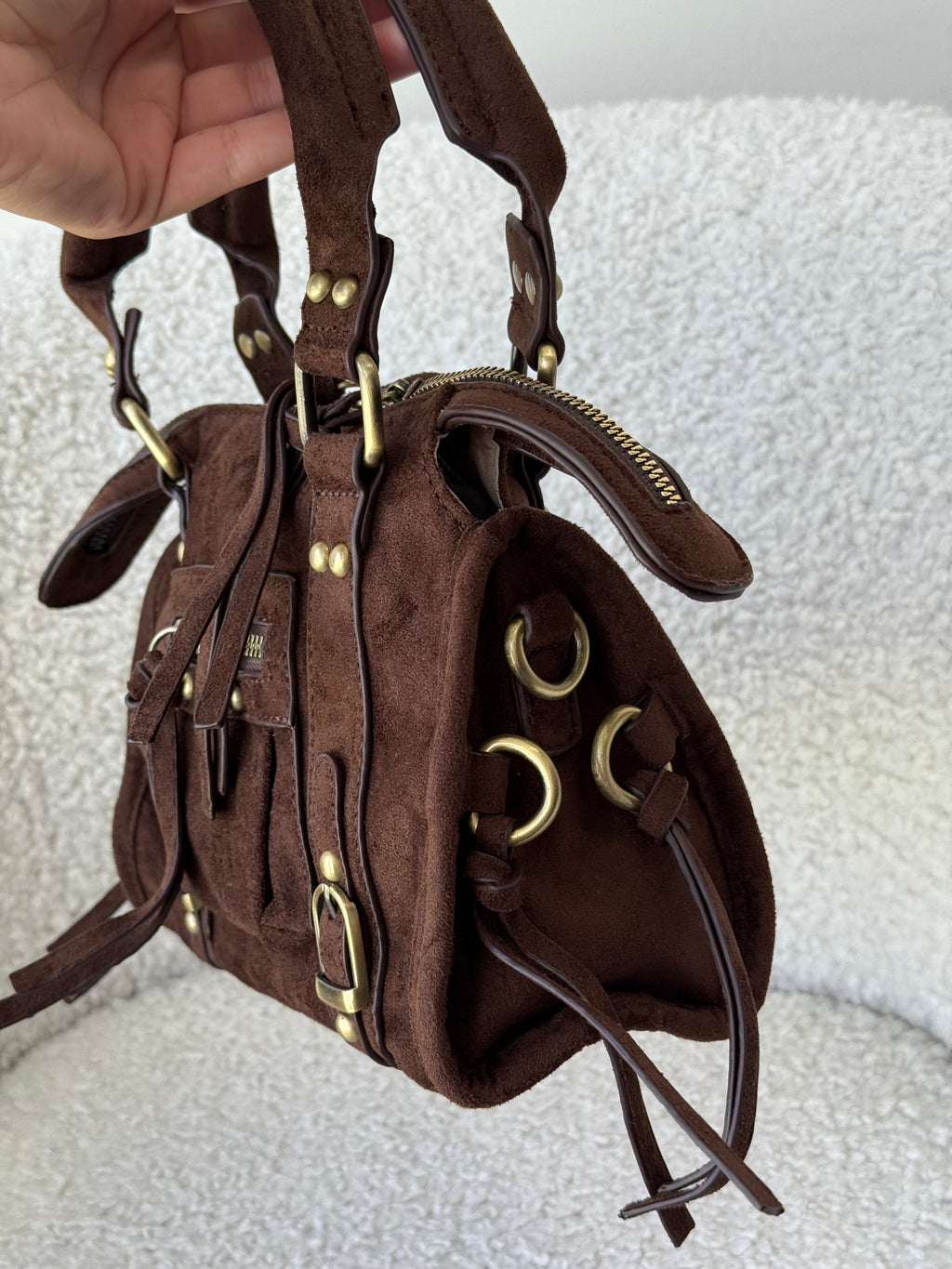 Borsa Mini BALE SUEDE