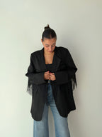 Blazer Frange NERO