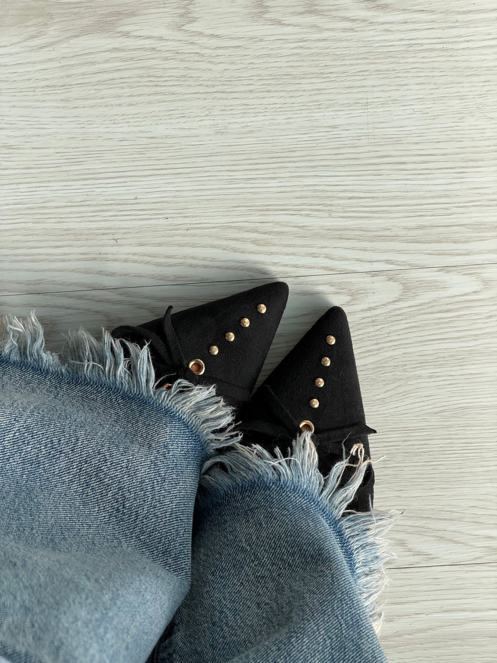 Mules in Suede con fiocco