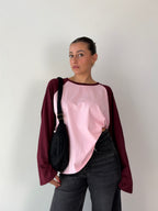 Longsleeve Baseball manica ampia