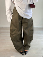 Pantalone Balloon verde militare