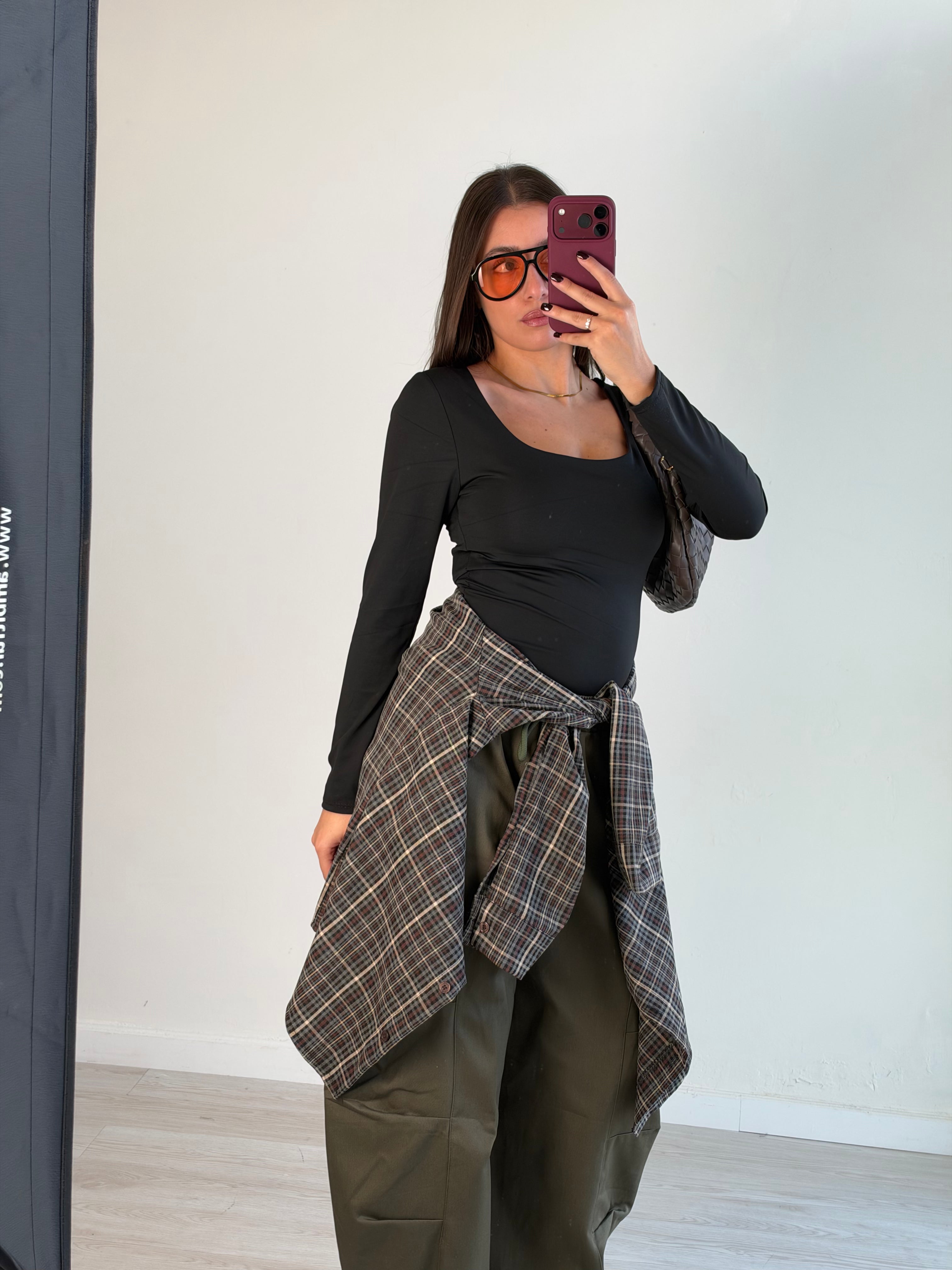 Body scollo quadrato