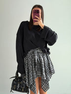Gonna camicia Check