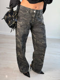 Jeans balloon military