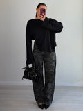 Jeans balloon military