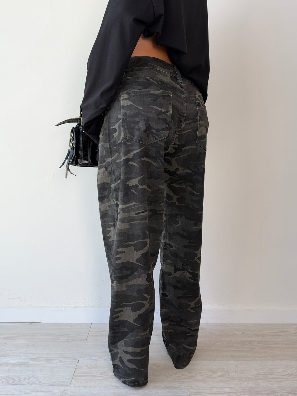 Jeans balloon military