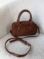 Borsa Bauletto Suede
