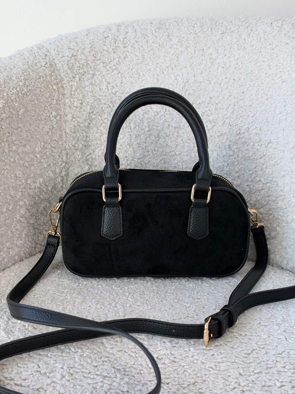 Borsa Bauletto Suede