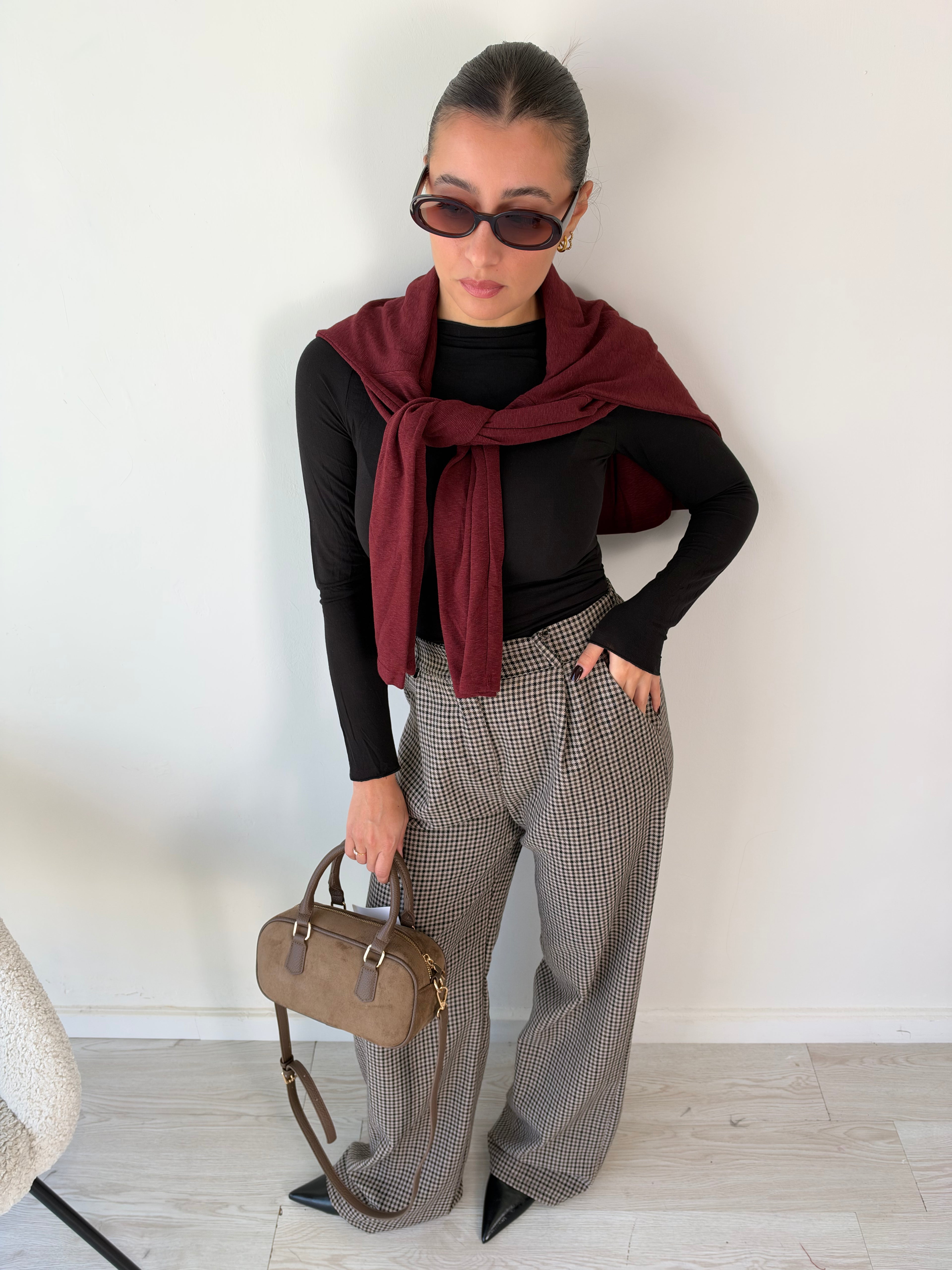 Pantalone Pied de poule