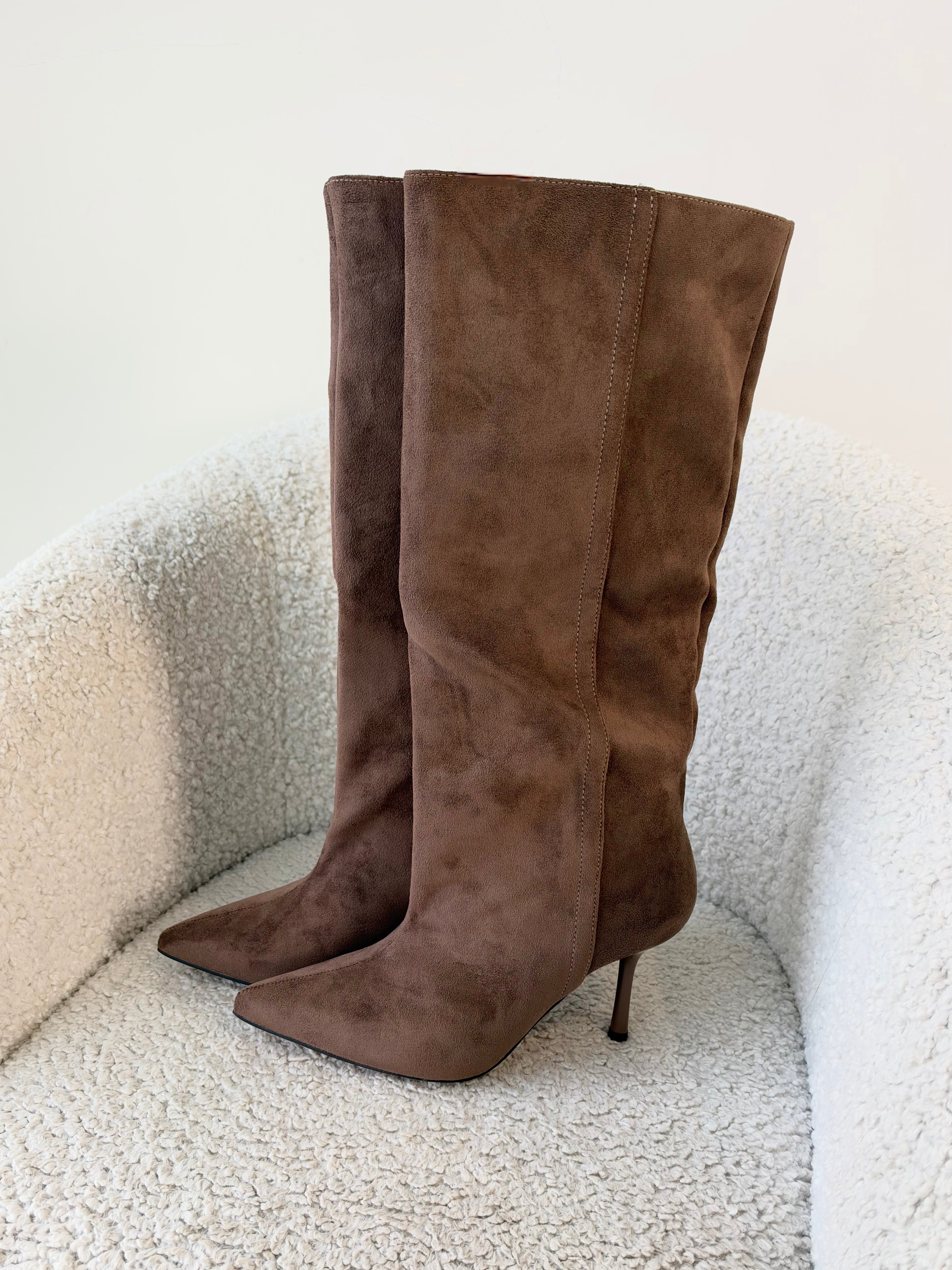 Stivale Kim in suede