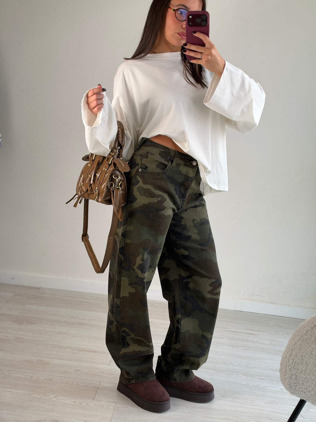 Jeans balloon militare