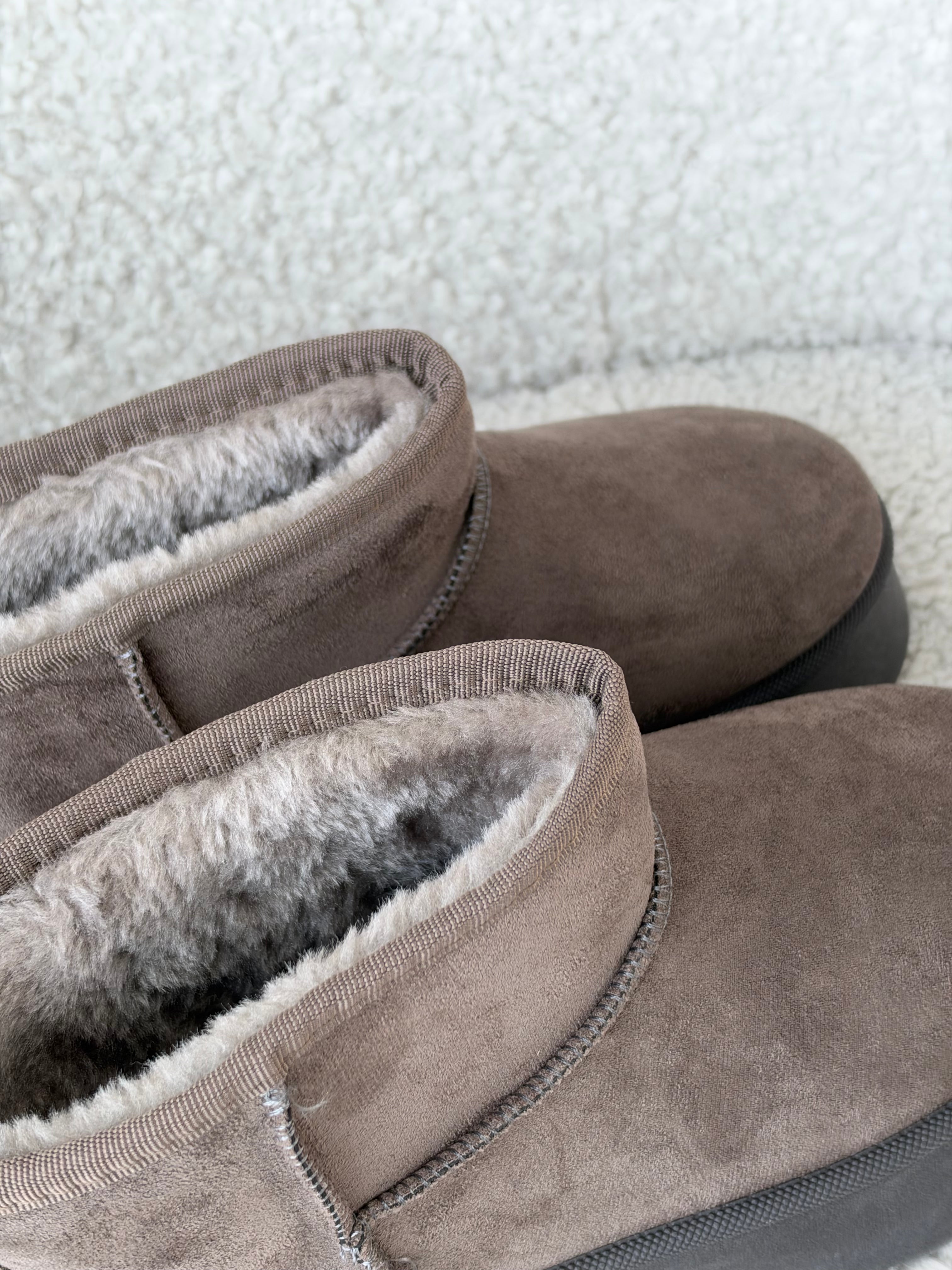 Stivaletto ultra mini platform KHAKI