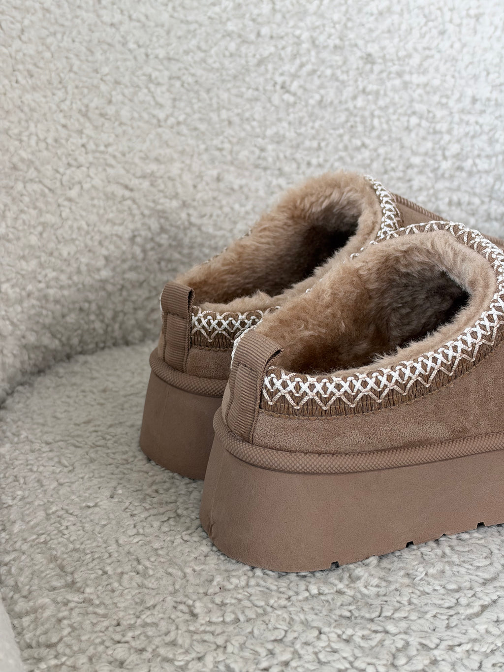 Mules TAZZ platform BEIGE