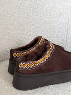 Mules TAZZ platform MARRONE