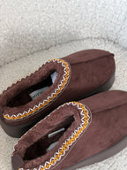 Mules TAZZ platform MARRONE