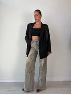 Jeans Sabbiato strass