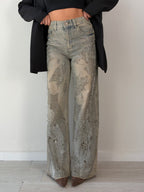 Jeans Sabbiato strass
