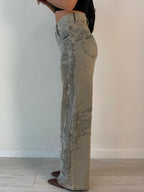 Jeans Sabbiato strass
