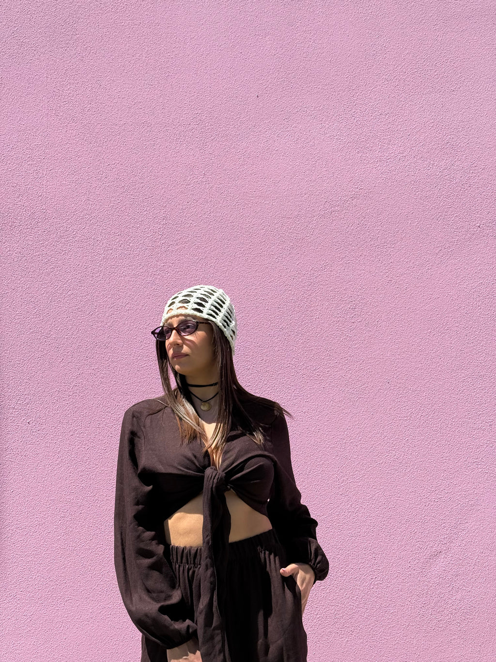 Mesh cap shine