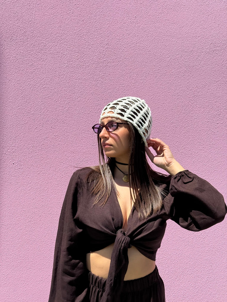 Mesh cap shine