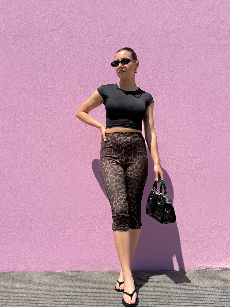 Pantalone capri Leo